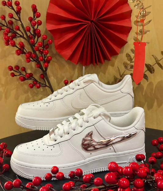 Nike Air Force Swooshes 液態玫瑰金 (IF1686-161)