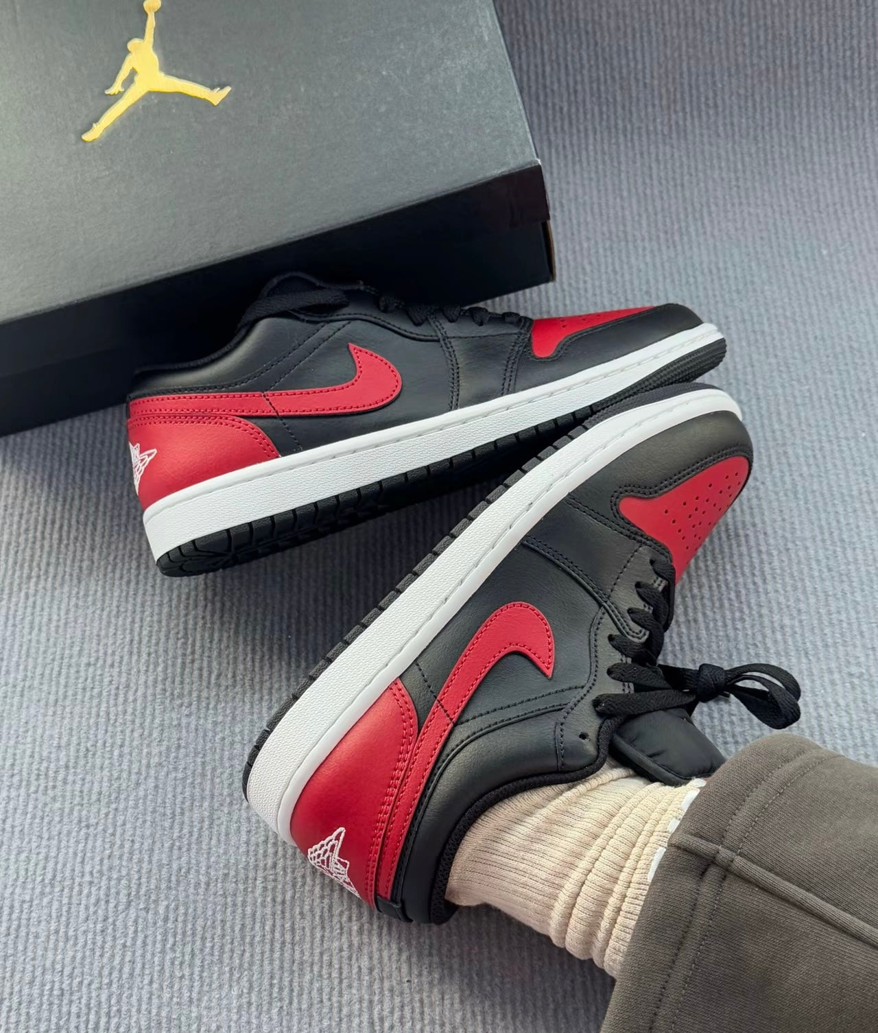 Nike Air Jordan Bred 黑紅 (553558-067)