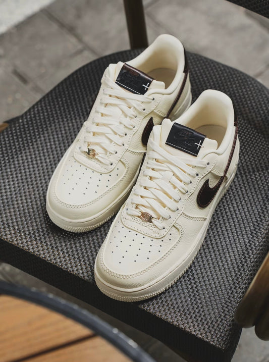 Nike Air Force 棕酒紅 (IH7332-001)