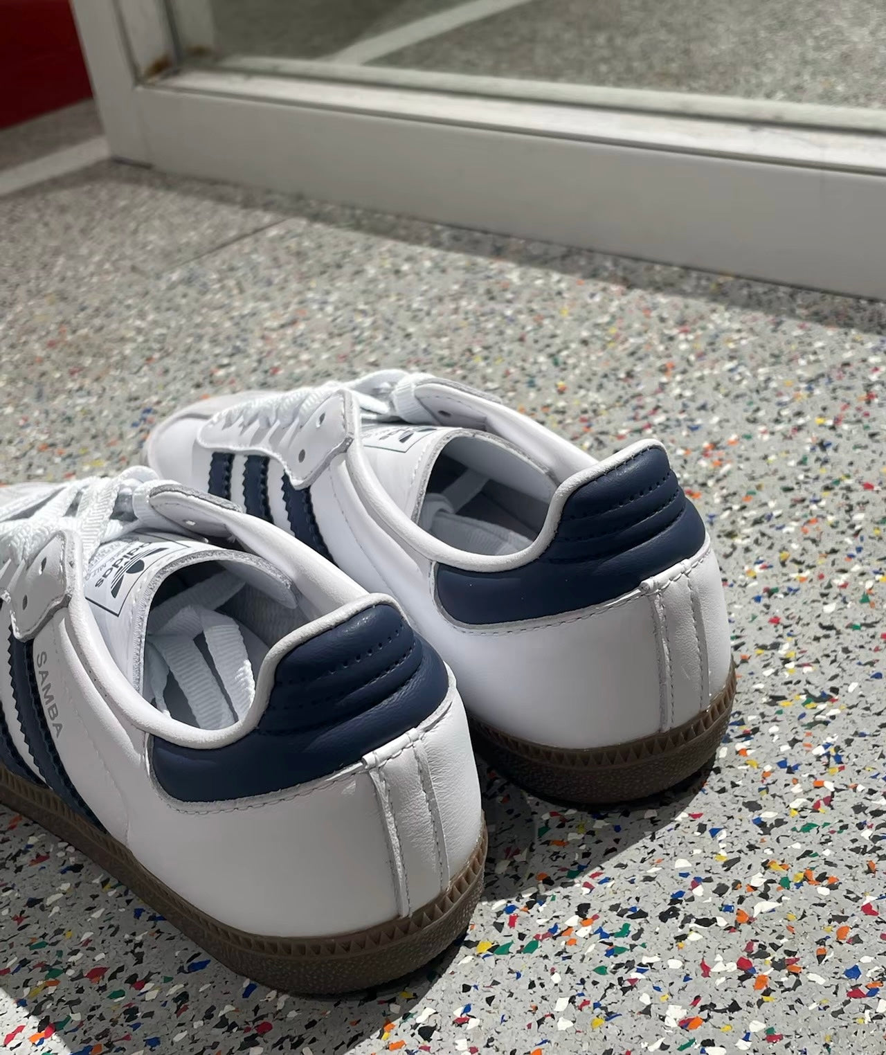 Adidas Originals Samba 海軍藍白 (JH5688)