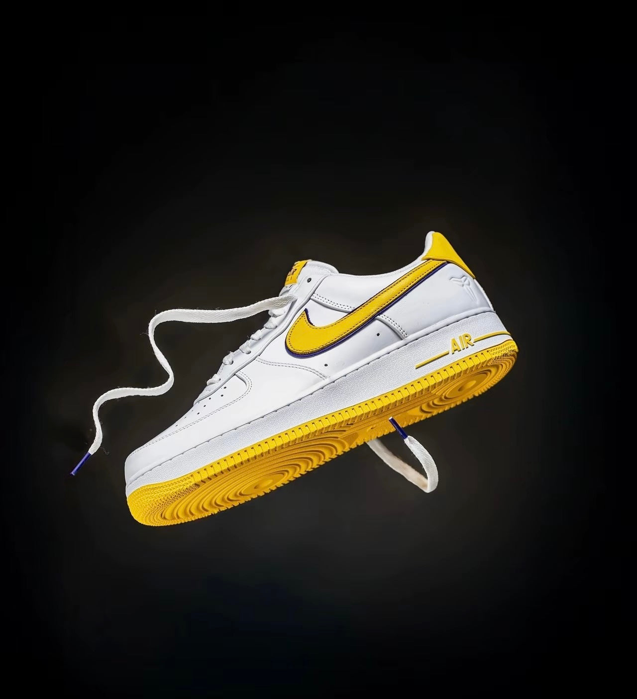 Kobe Bryant x Nike Air Force 1 Low Home 白黃主場 (FZ1151-100)
