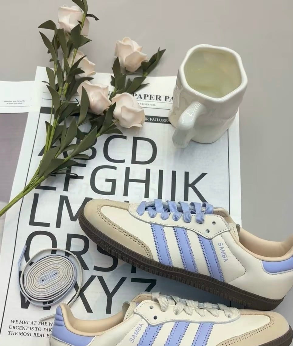 Adidas Originals Samba 米紫 (JI2678)