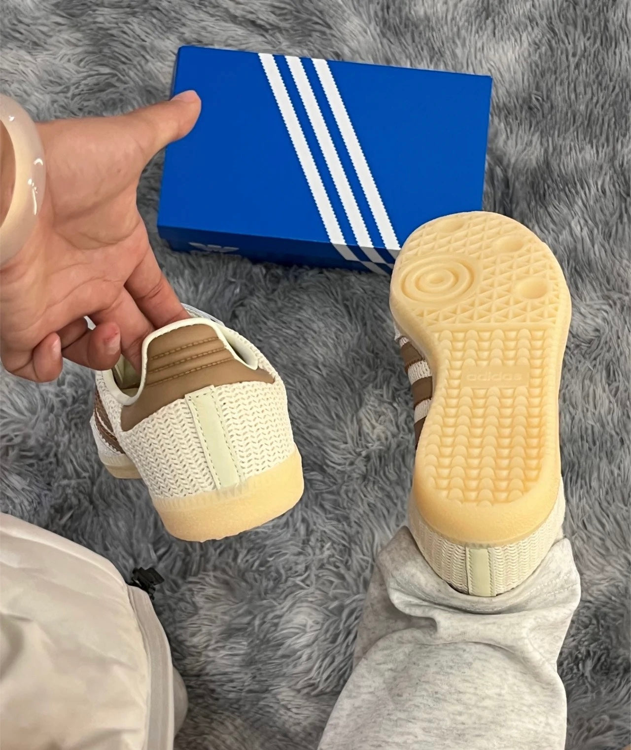 Adidas Originals Samba 榛果奶昔大地色 (JI3185)