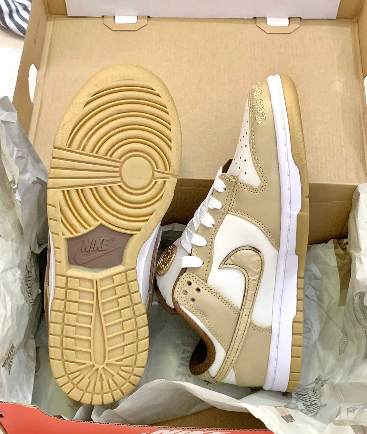 Nike Dunk Low LX 奶茶金箔 (HM3695-071)