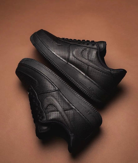 Nike Air Force ”Black Animal“ 全黑蛇紋 (HF8189-001)