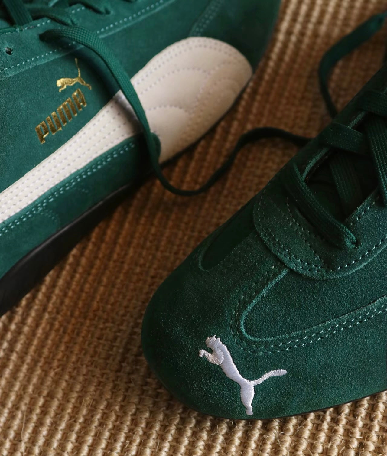 Puma Speedcat 綠白 (398846-12)