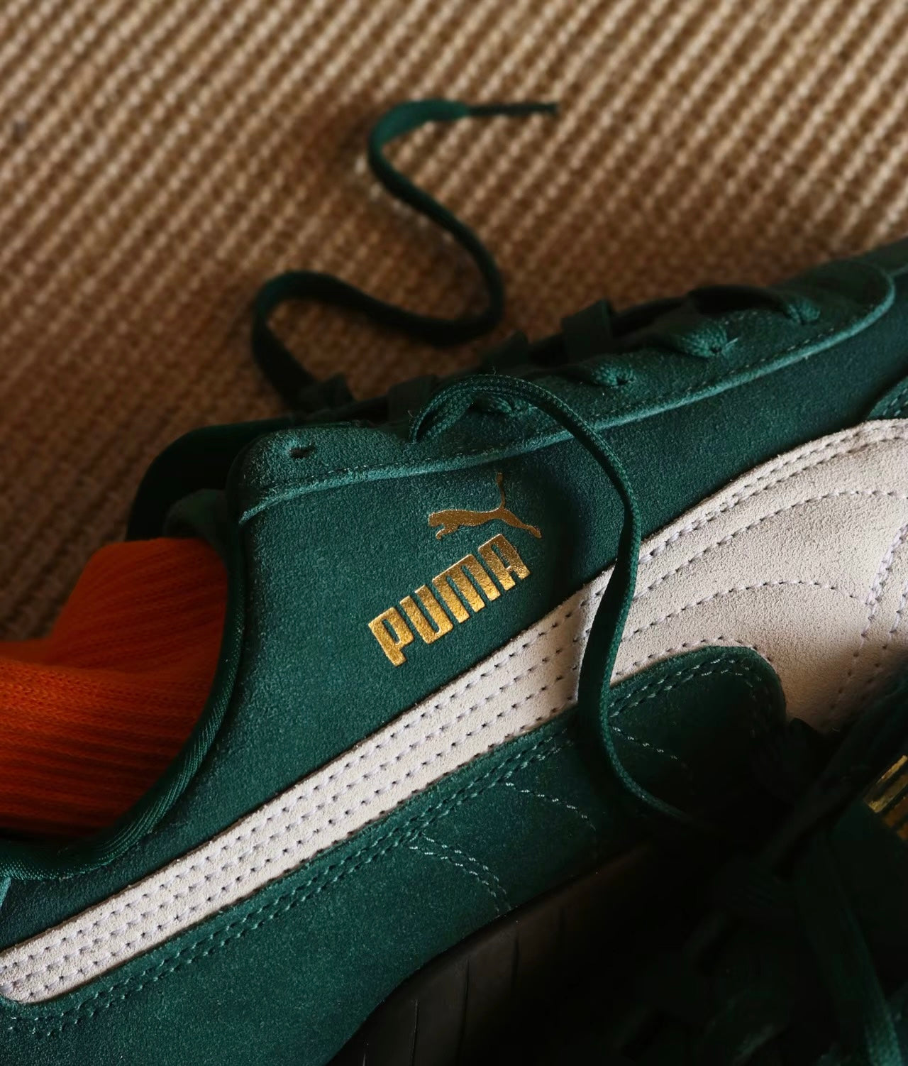 Puma Speedcat 綠白 (398846-12)