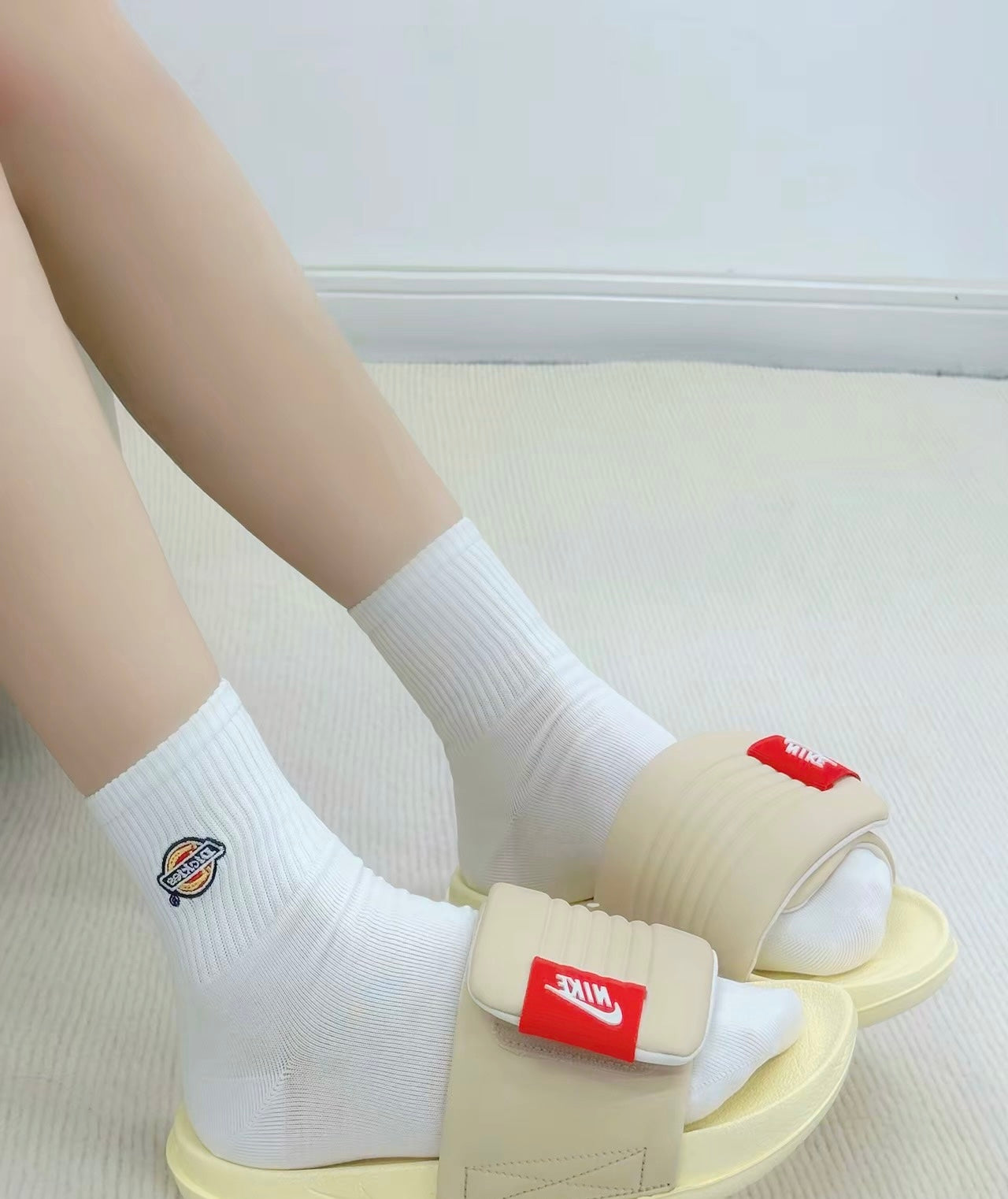 Nike Offcourt Adjust Slide 米紅 (DV1033-100)