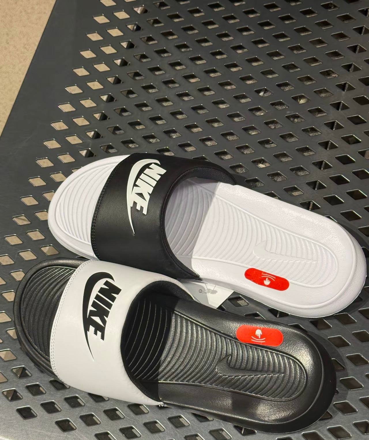 Nike Victori One Slide Mix 黑白 (DD0234-100)