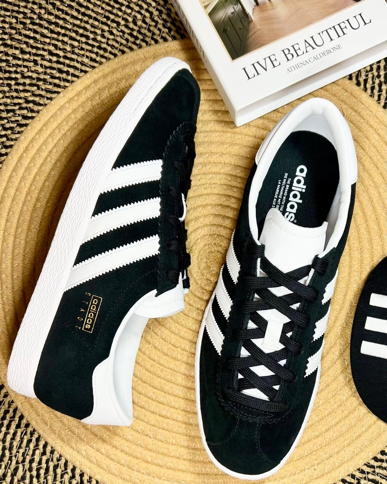 Adidas Originals Stadt 黑白 (JI1882)