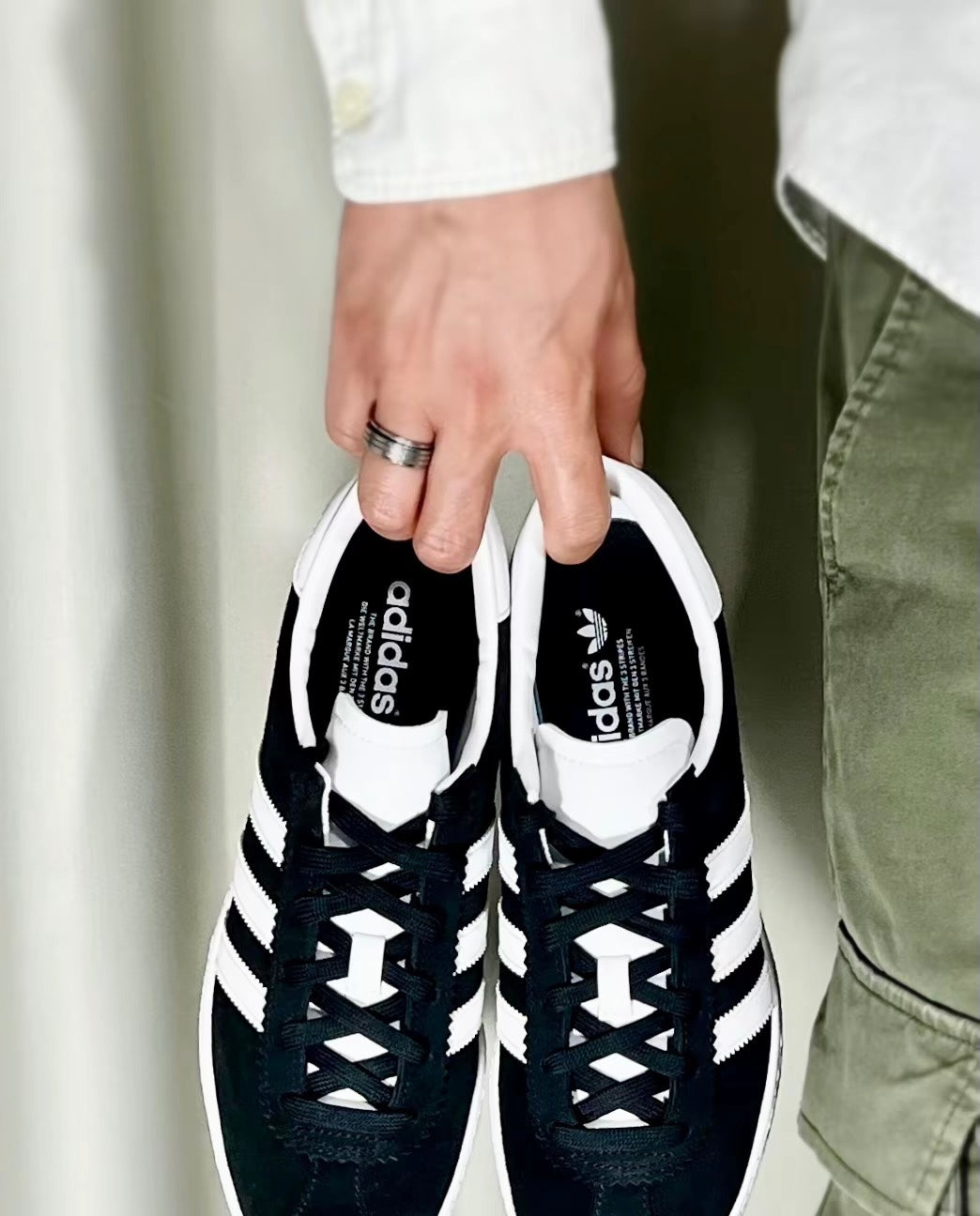 Adidas Originals Stadt 黑白 (JI1882)