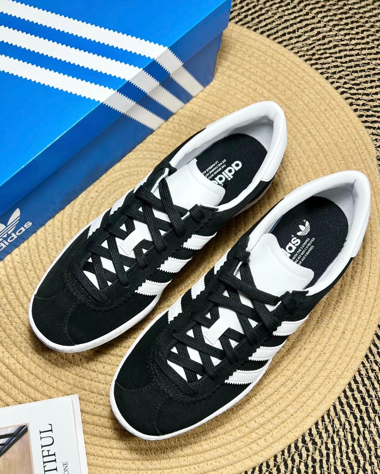 Adidas Originals Stadt 黑白 (JI1882)