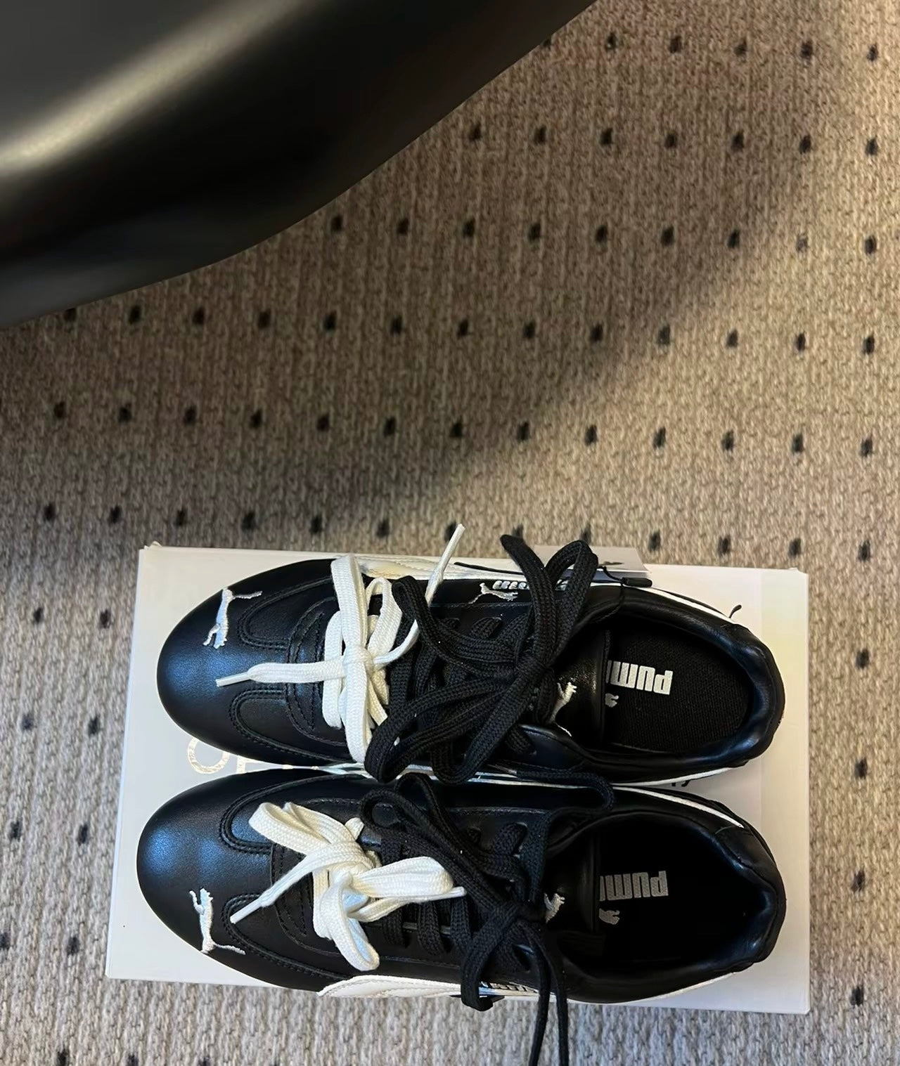 Puma Speedcat Leather 黑奶油 (DC9450-100)
