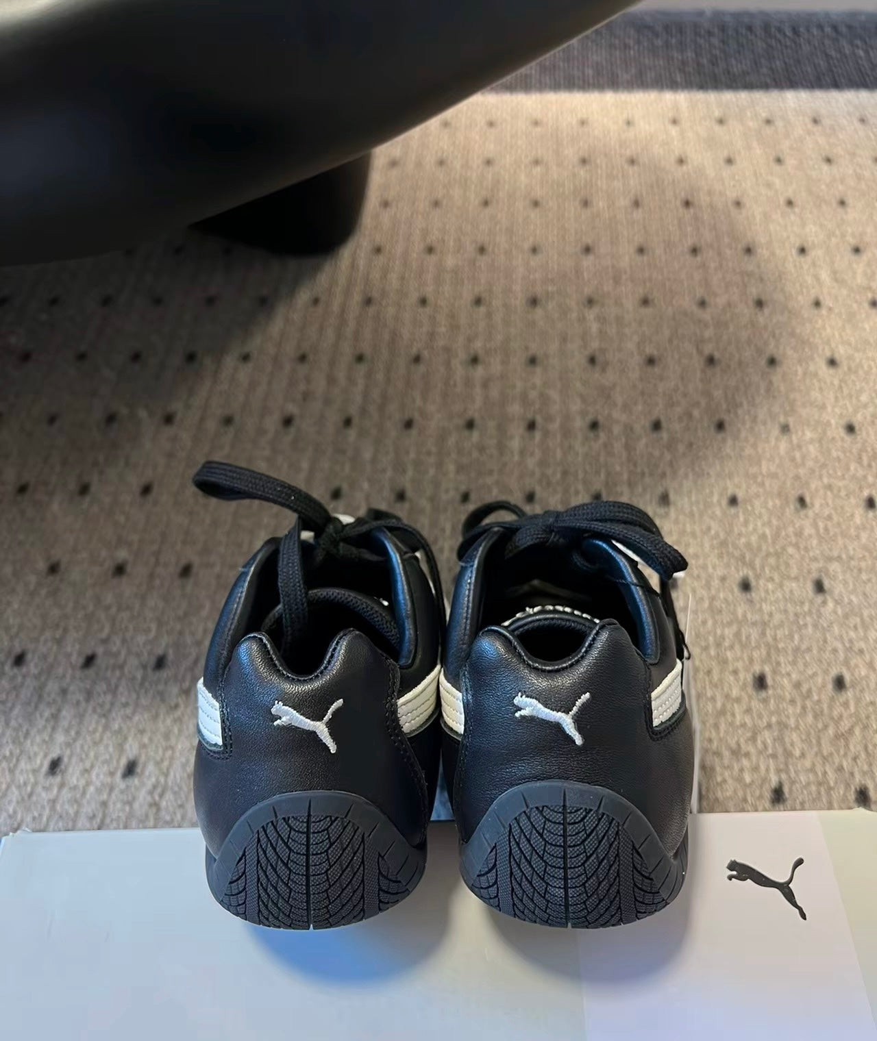 Puma Speedcat Leather 黑奶油 (DC9450-100)