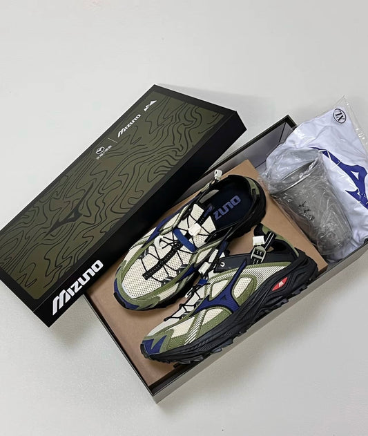 Mizuno Racer Trail 橄欖 (D1GH241901)