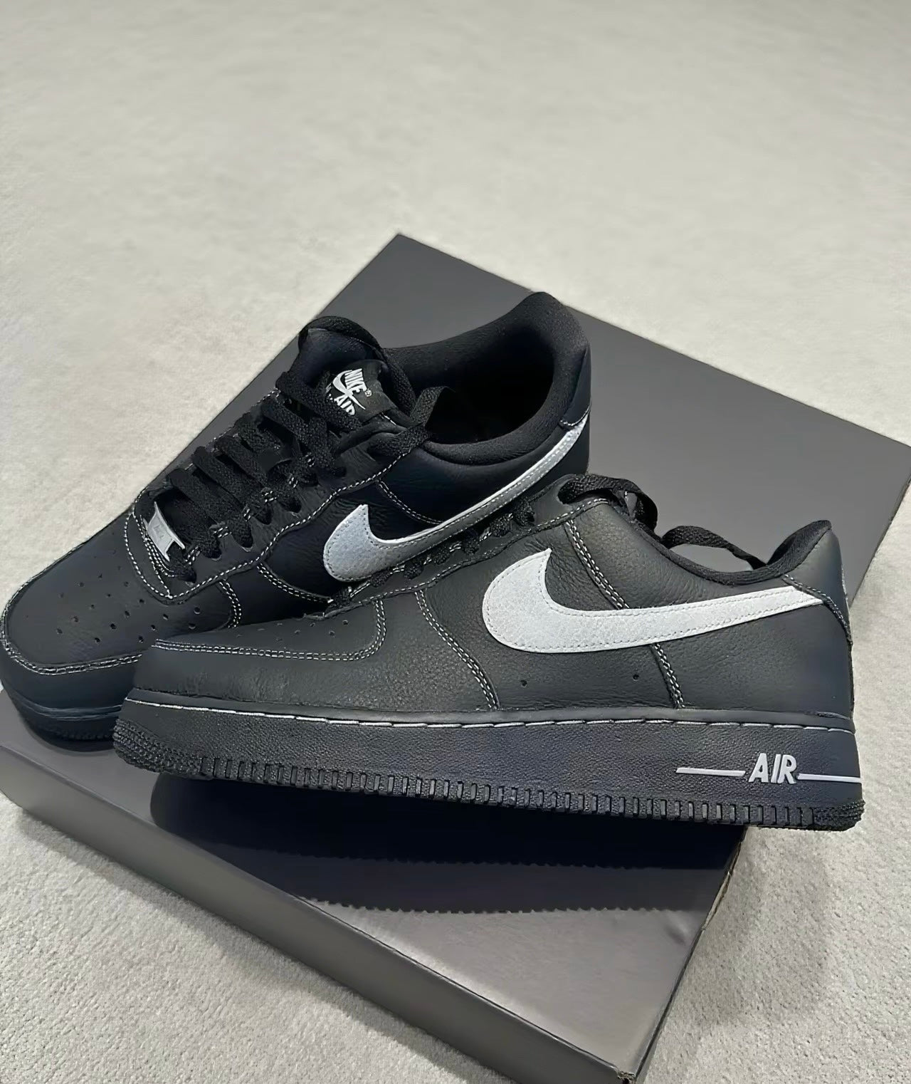 Nike Air Force 黑灰 (HQ2037-006)