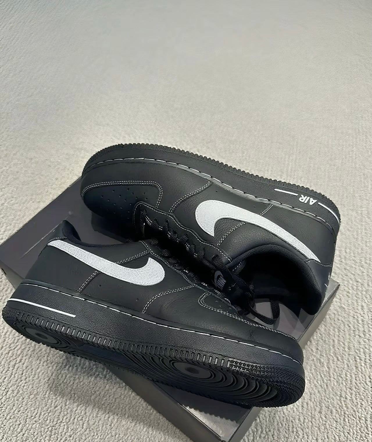 Nike Air Force 黑灰 (HQ2037-006)
