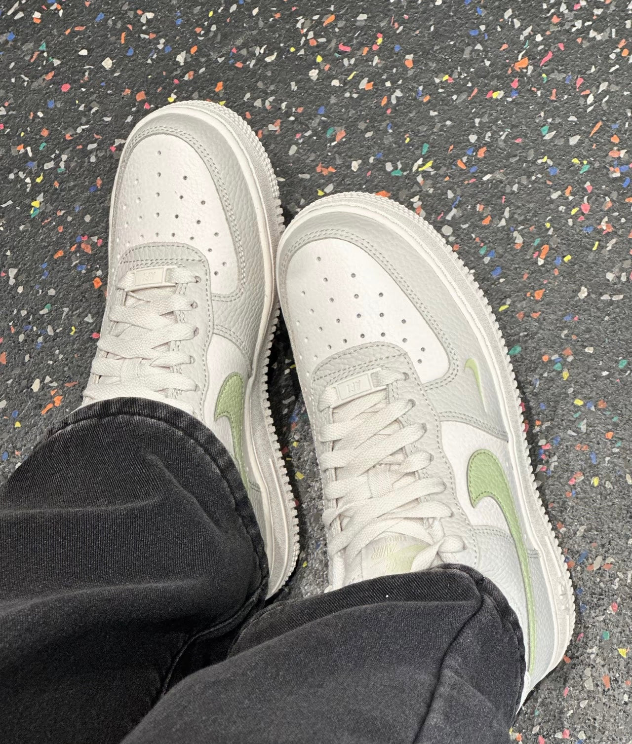 Nike Air Force Concrete Boys 灰綠 (IB3881-001)