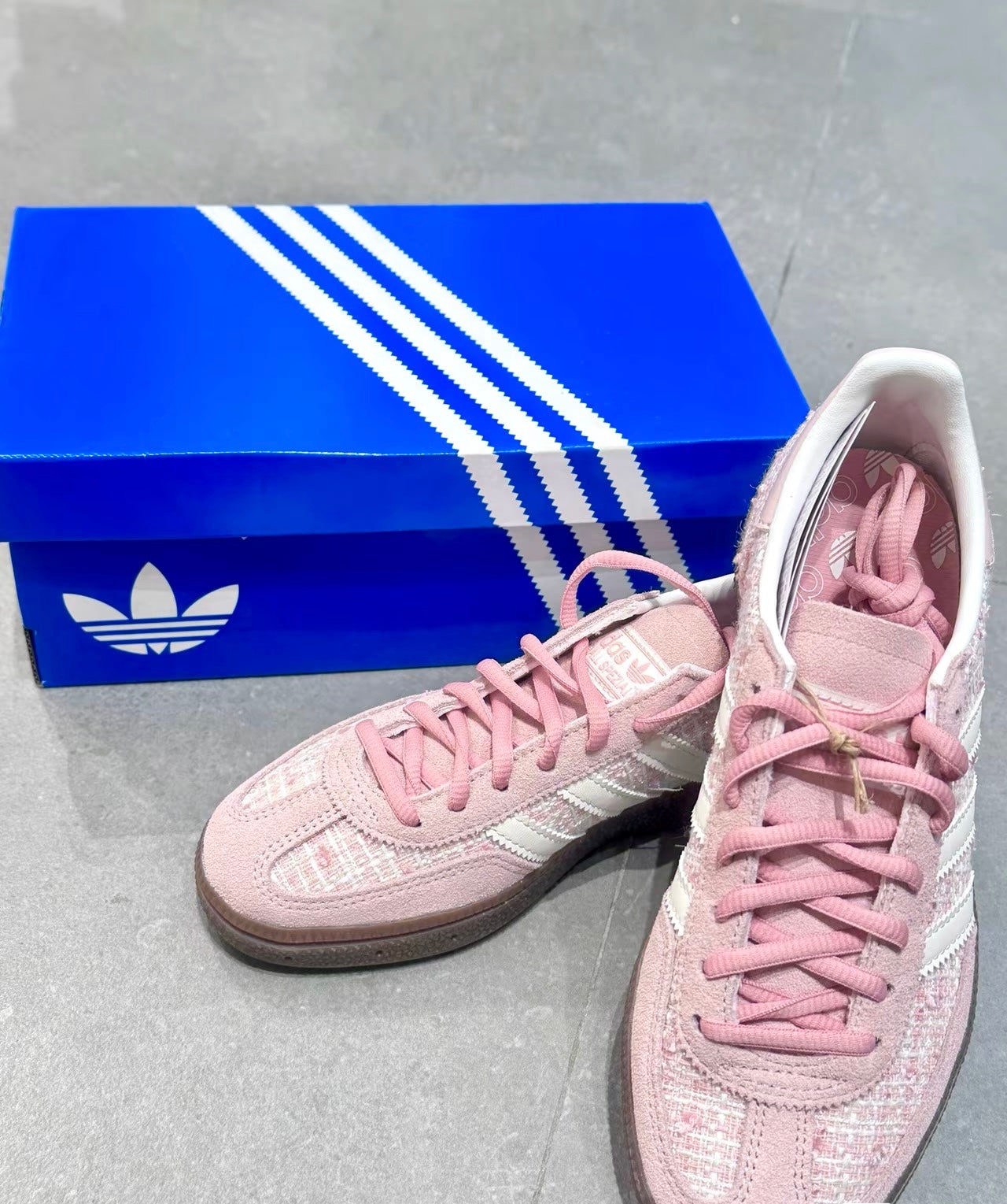 Adidas Originals Handball Spezial 粉色 (JR4503)