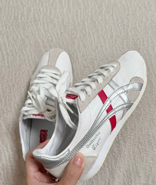 Onitsuka Tiger Runspark 銀紅 (1183B480-101)