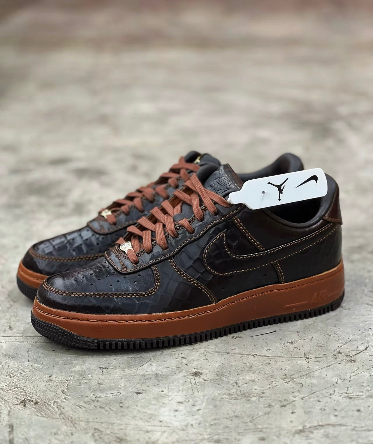 Nike Air Force Fauna Brown And Cognac (II7090-222)