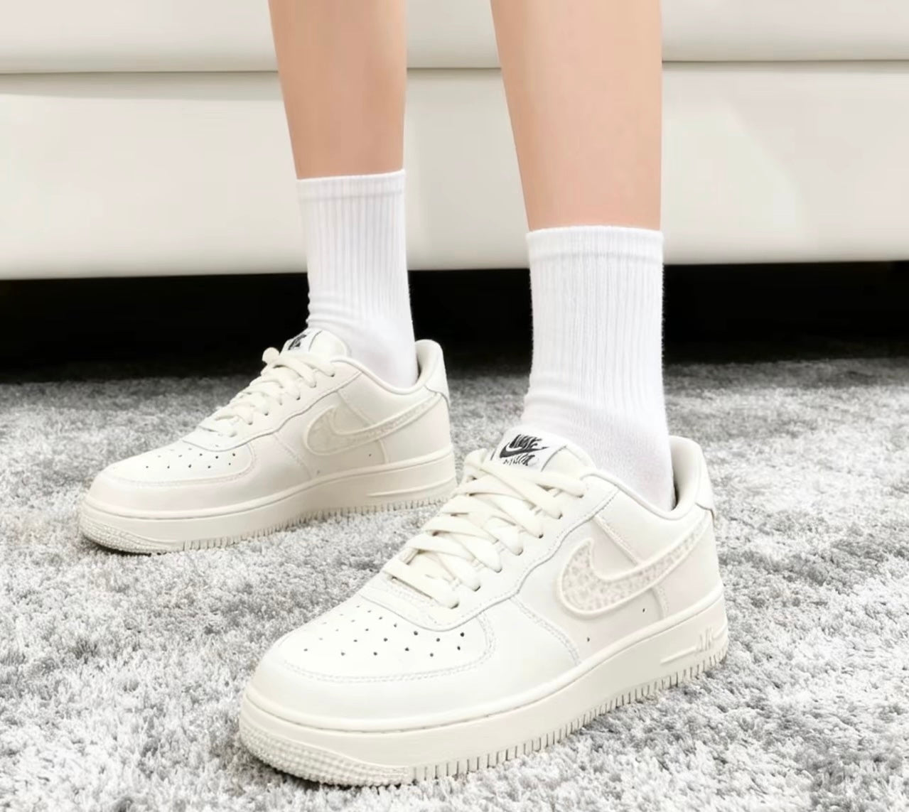 Nike Air Force 1 Low ”Aztec“ 米白帆布 (IH7351-010)