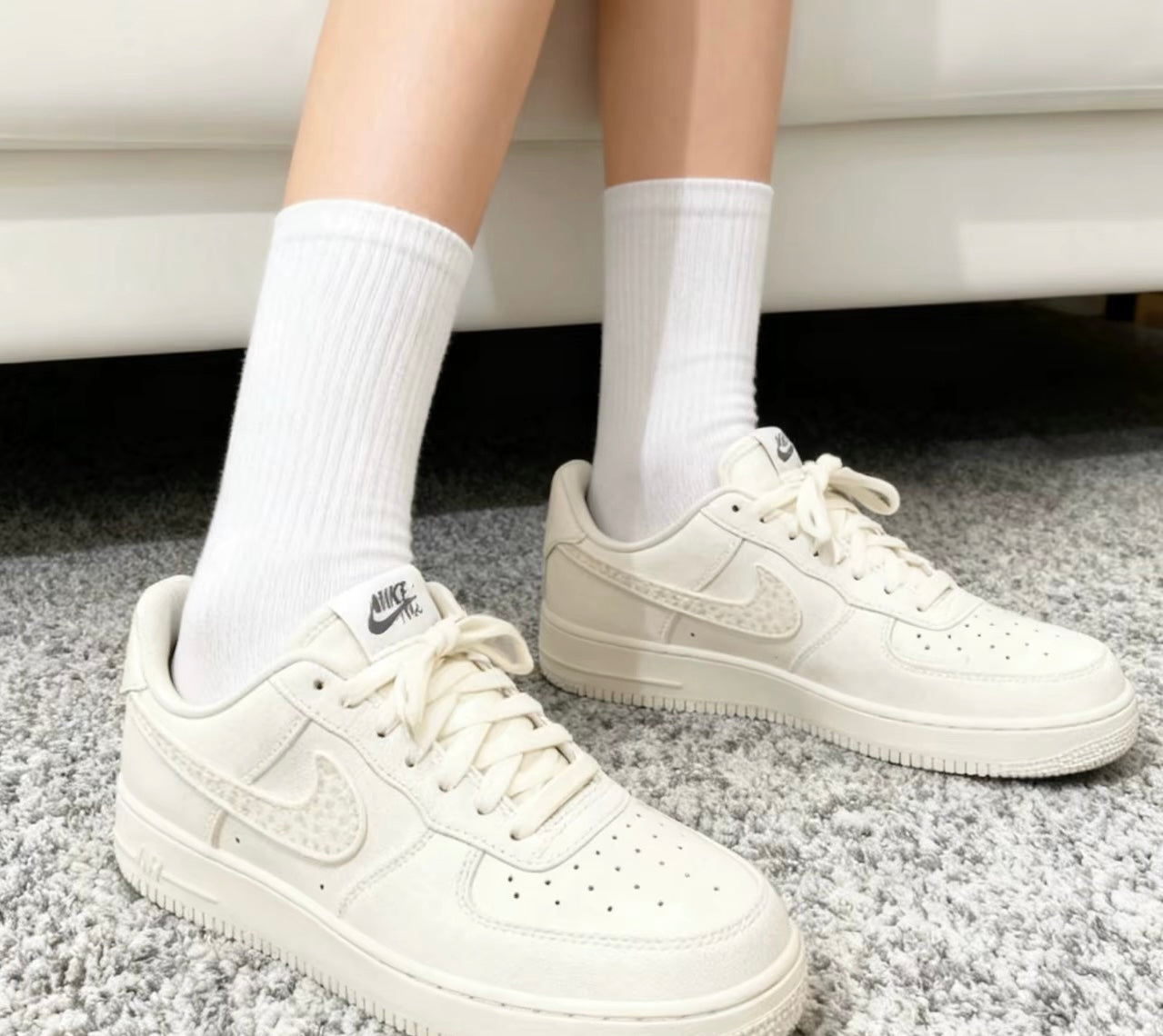 Nike Air Force 1 Low ”Aztec“ 米白帆布 (IH7351-010)