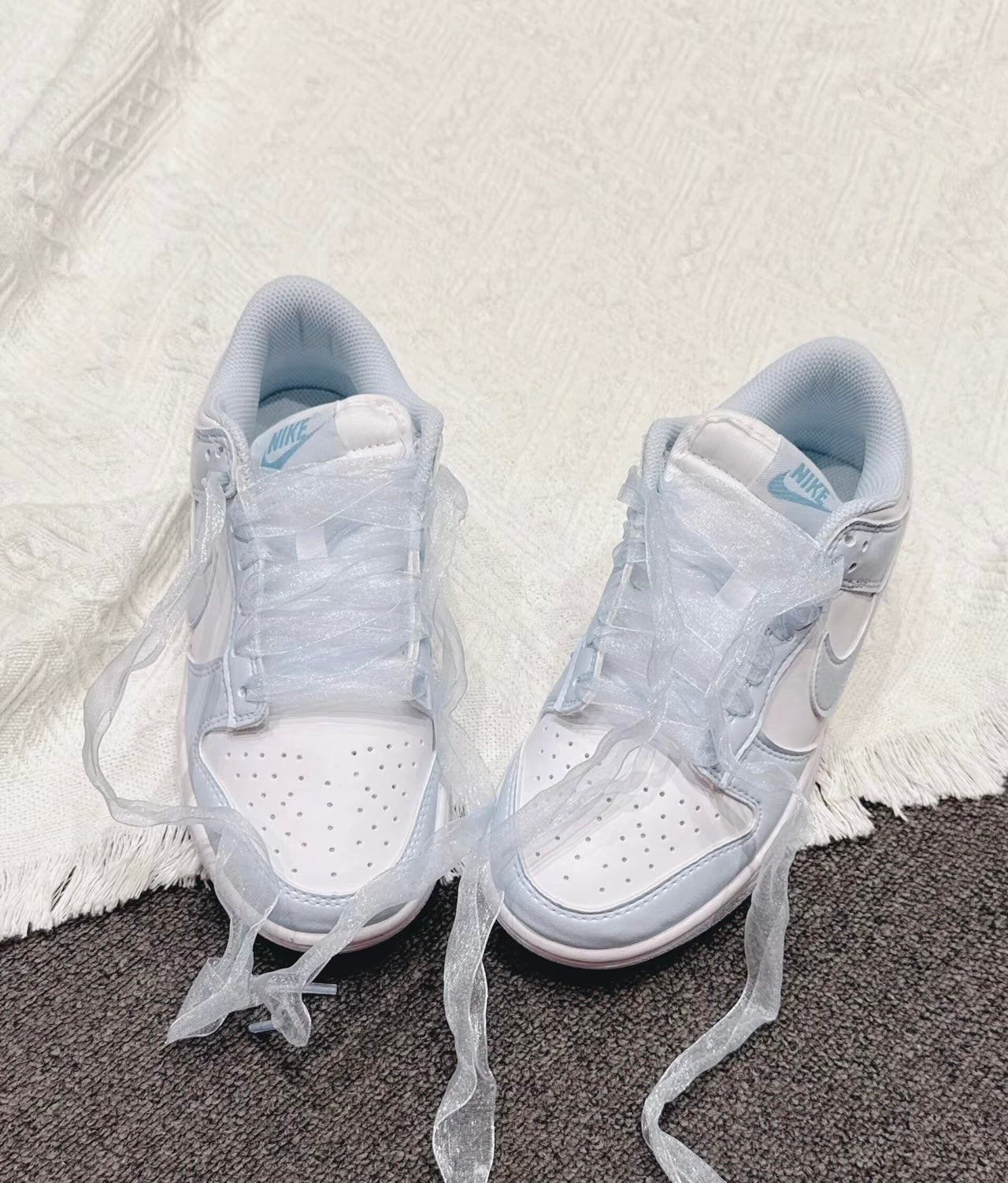 Nike Dunk Low Next Nature 冰川藍 (IB7311-100)