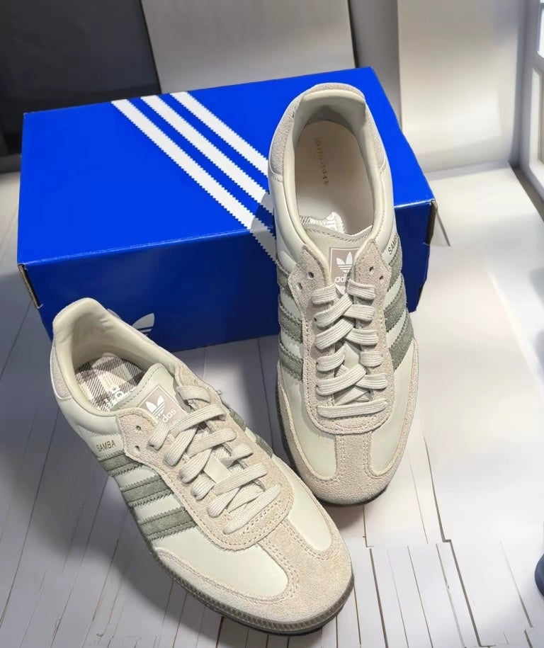 Adidas Originals Samba 抹茶灰 (JR0893)