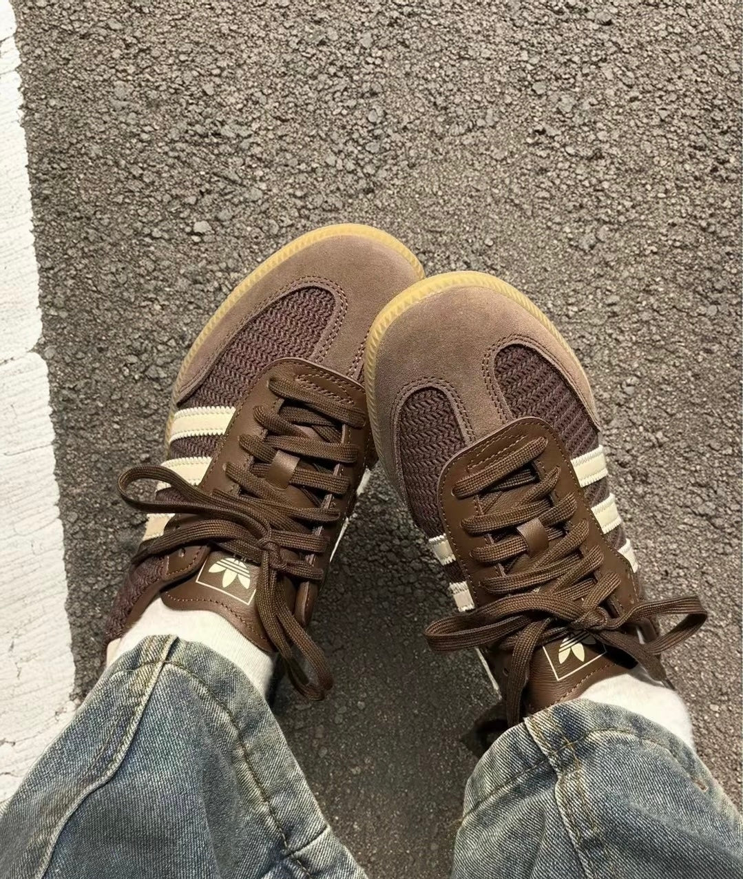 (秋季優惠) Adidas Originals Samba OG Cardboard 編織 (JI3184)