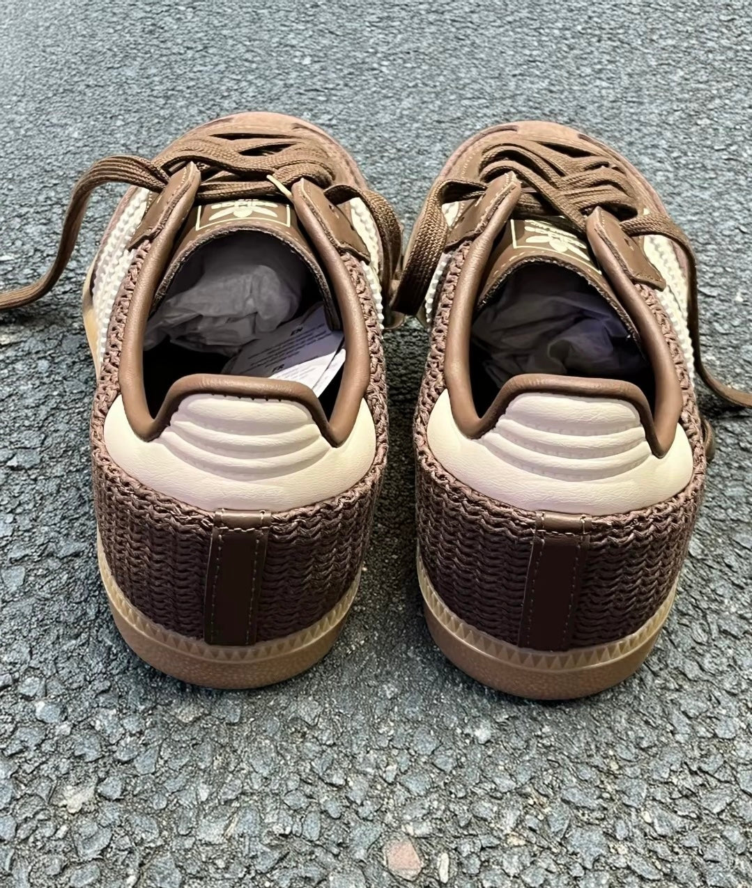 (秋季優惠) Adidas Originals Samba OG Cardboard 編織 (JI3184)
