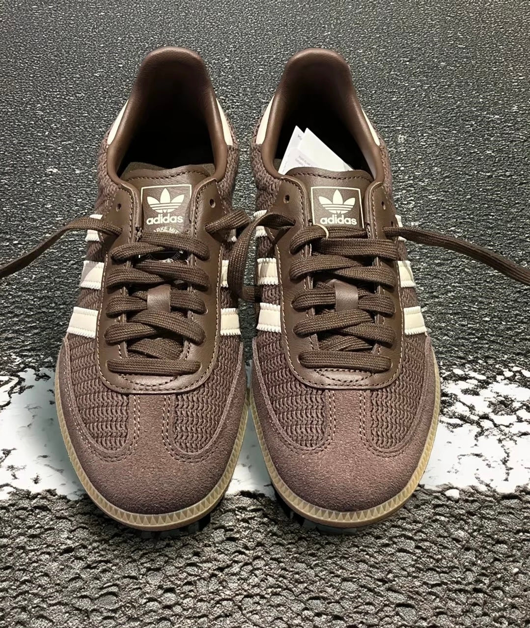 (秋季優惠) Adidas Originals Samba OG Cardboard 編織 (JI3184)