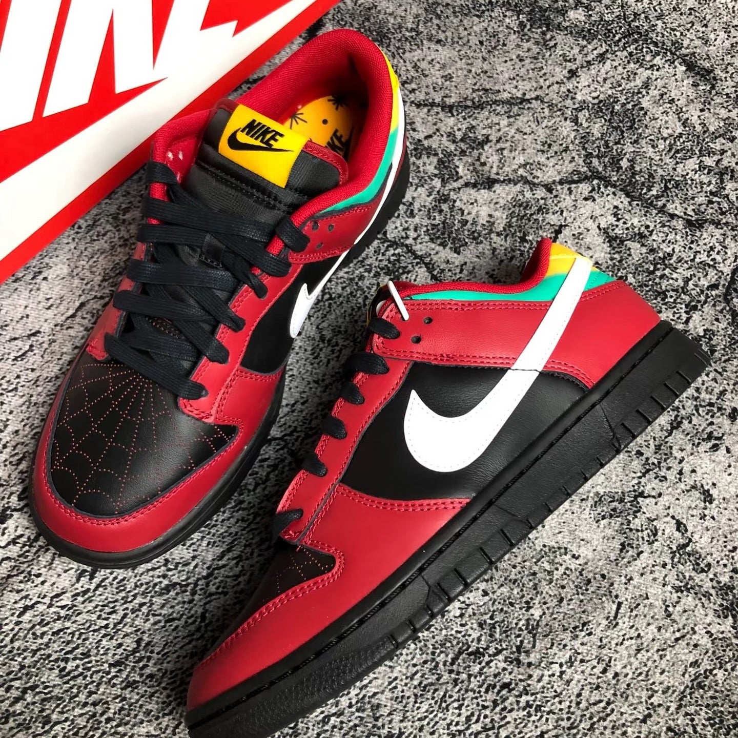Nike Dunk Low 紅黑白 (FZ3057-001)