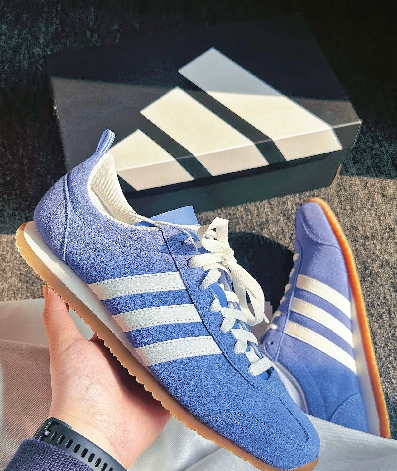 Adidas VS JOG 2.0 藍色 (JS4444)