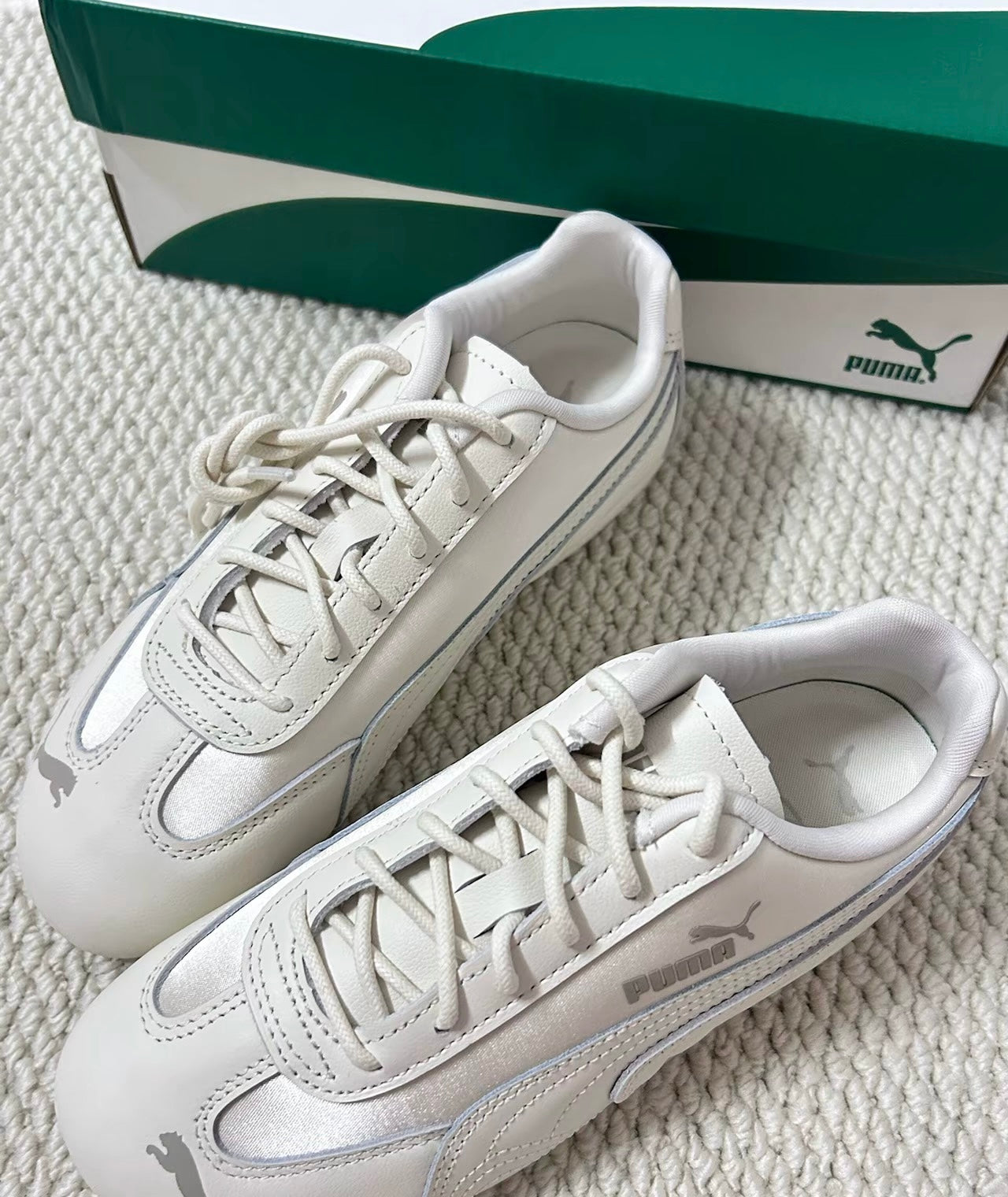 Puma Speedcat Femme 奶油白 (405835-01)
