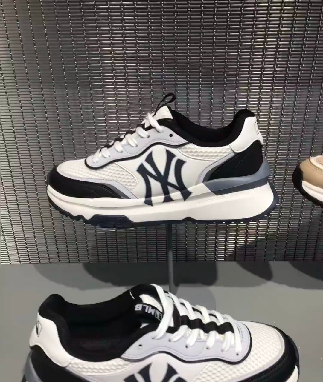 MLB Chunky Runner 黑白 (3ASHRJ13N-50BKS)