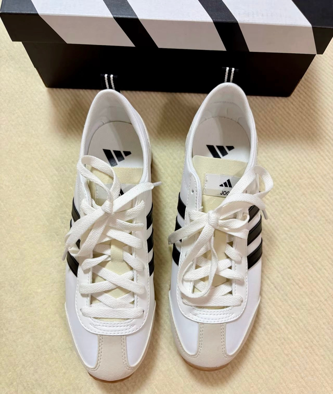 Adidas VS JOG 2.0 黑白 (JI2436)