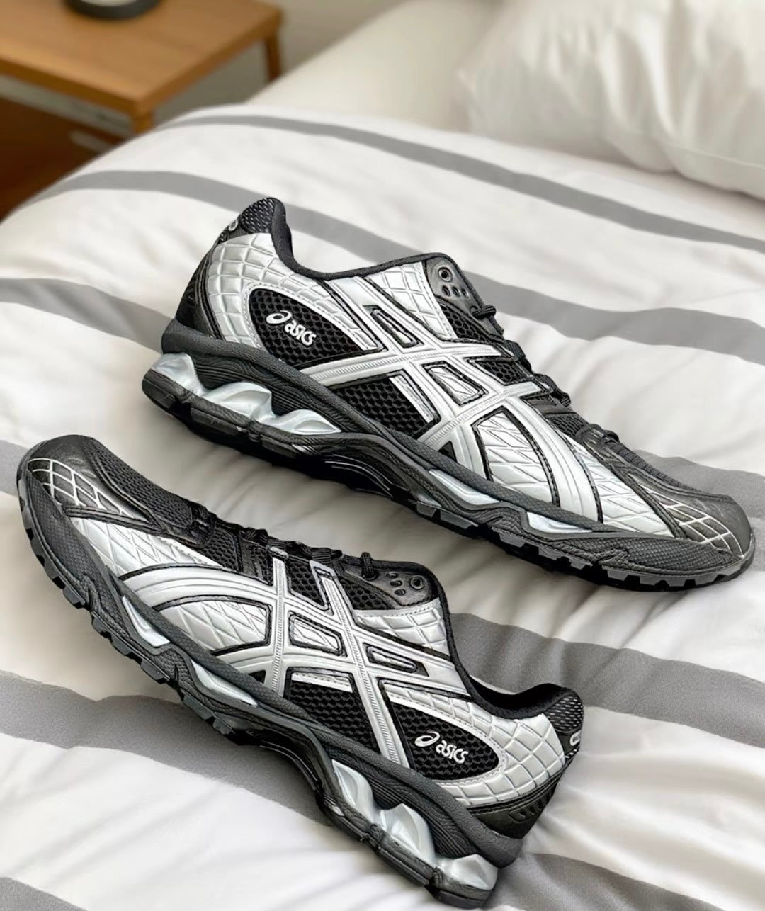 Asics Gel-Nimbus 10.1 黑銀 (1203A929-001)