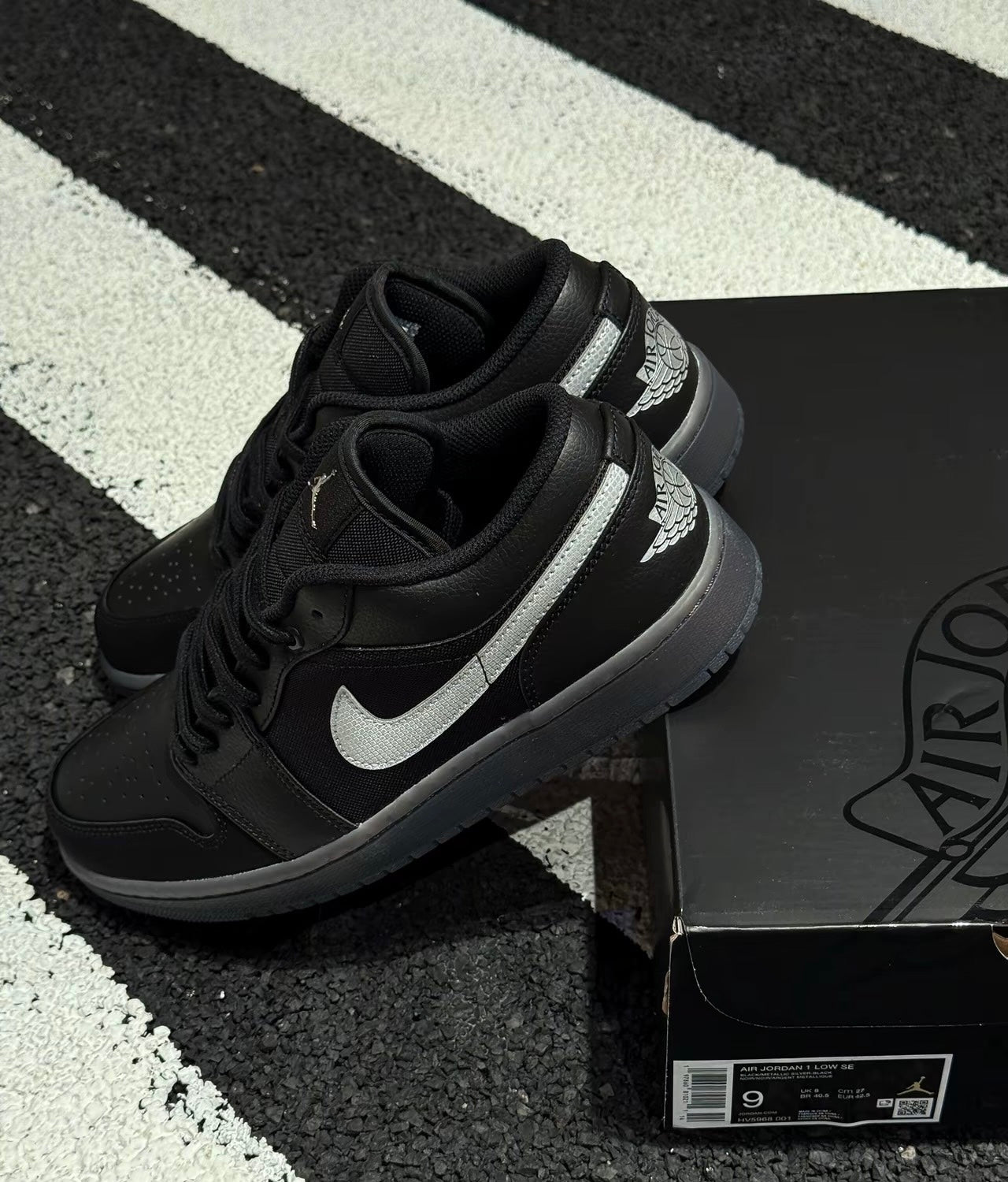 Nike Air Jordan 深黑反光 (HV5968-001)