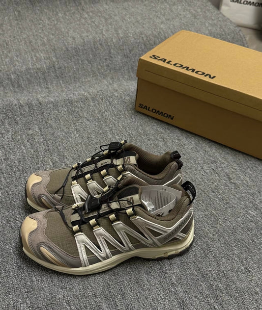 Salomon Xa-Pro 3D Suede 灰褐 (L477920)