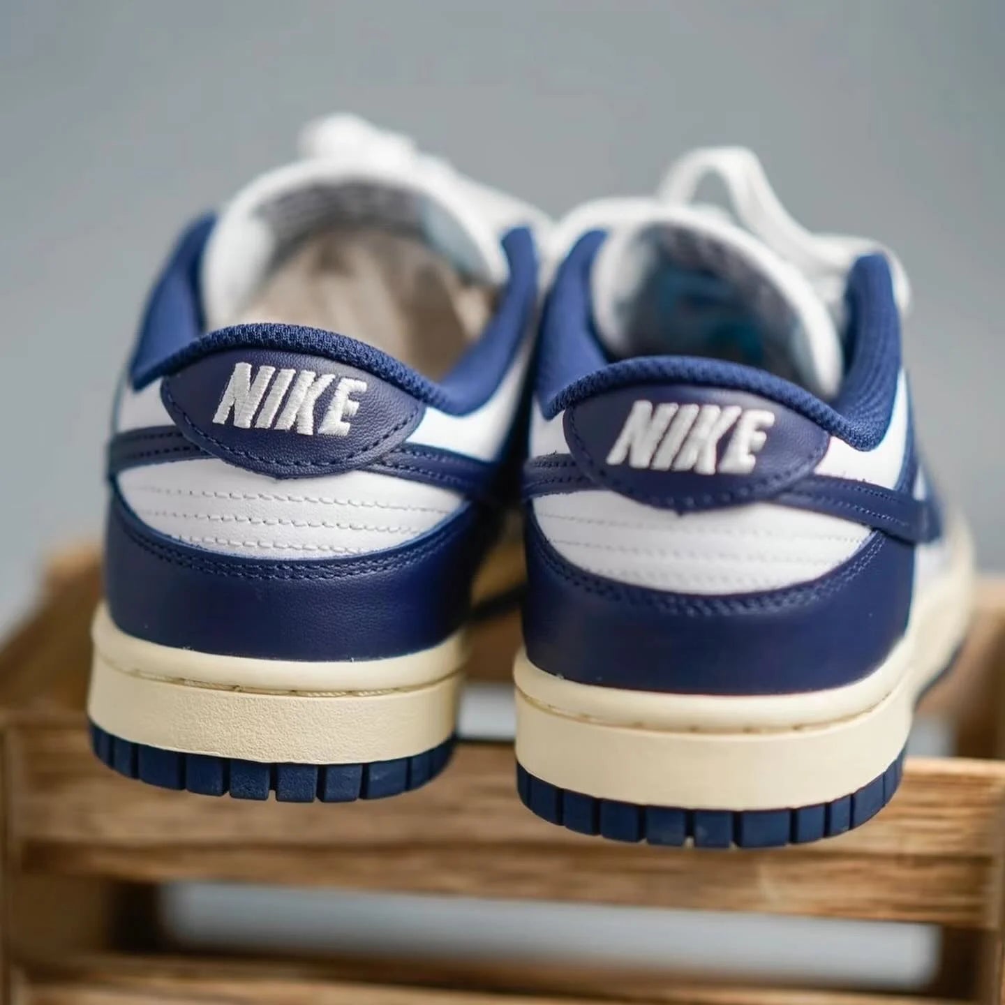 Nike Dunk Low Midnight Navy & White (DD1503-115)