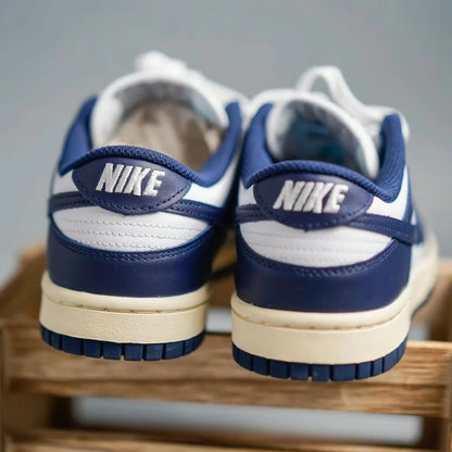 Nike Dunk Low Midnight Navy & White (DD1503-115)