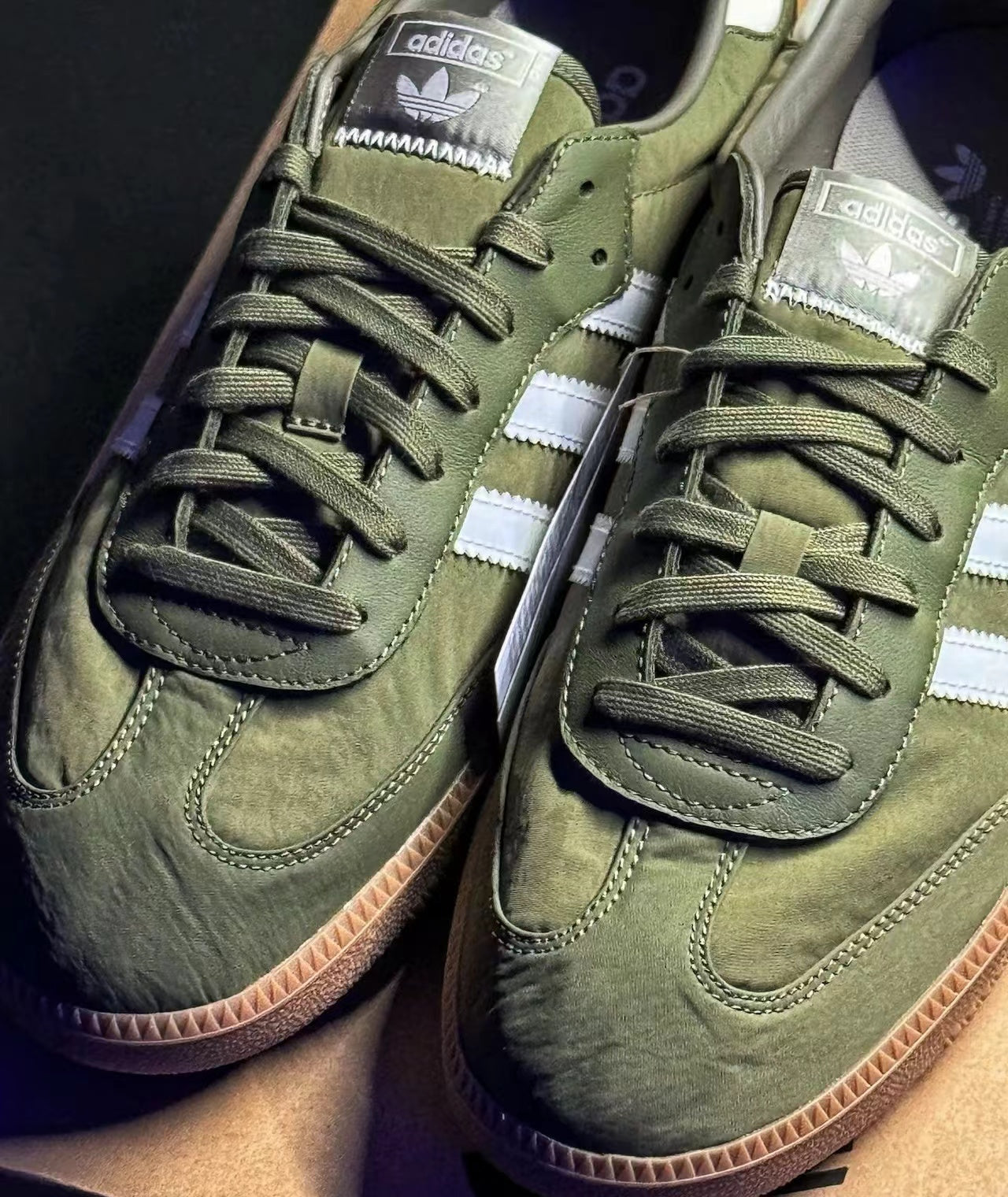 Adidas Samba OG Olive Green 橄欖綠 (IE3440)