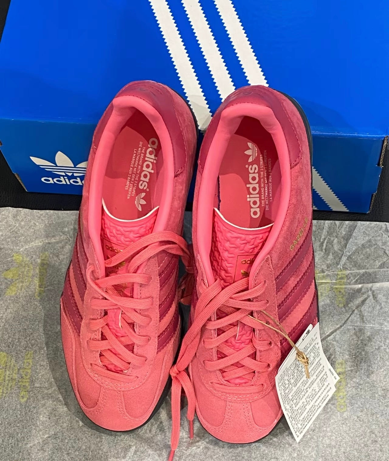 Adidas Orignals Gazelle 芭比粉 (JI2585)