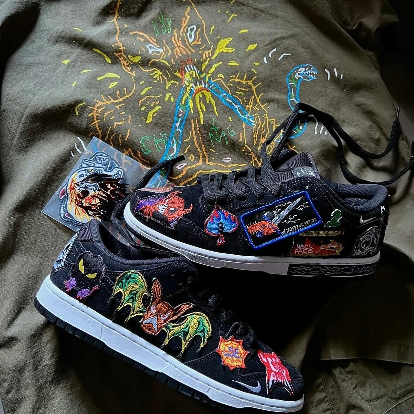 Nike dunk Low •Neckface 百鬼夜行 (DQ4488-001)