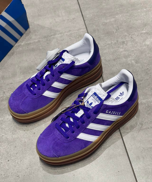 [紫色系秒殺] Adidas Originals Gazelle Bold 紫白 (IE0419)