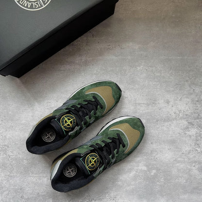 Stone Island x New Balance 574 Legacy “Dark Green”🌳 (U574LGIL)