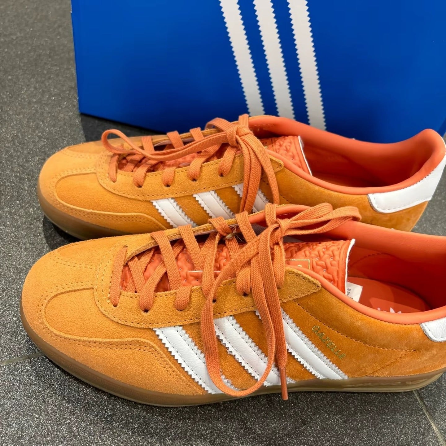 Adidas Orignals Gazelle 日落橙橘 (JI2586)