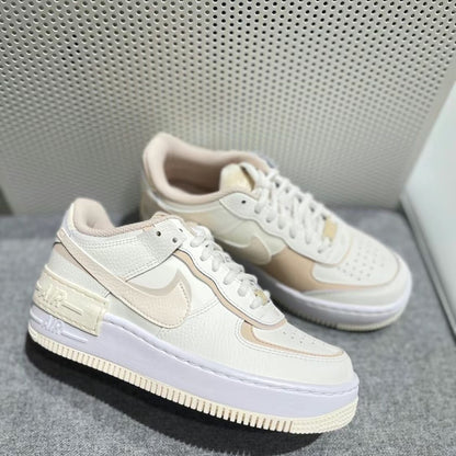 NIKE AIR FORCE 1 奶油白棕 (FQ6871-111)