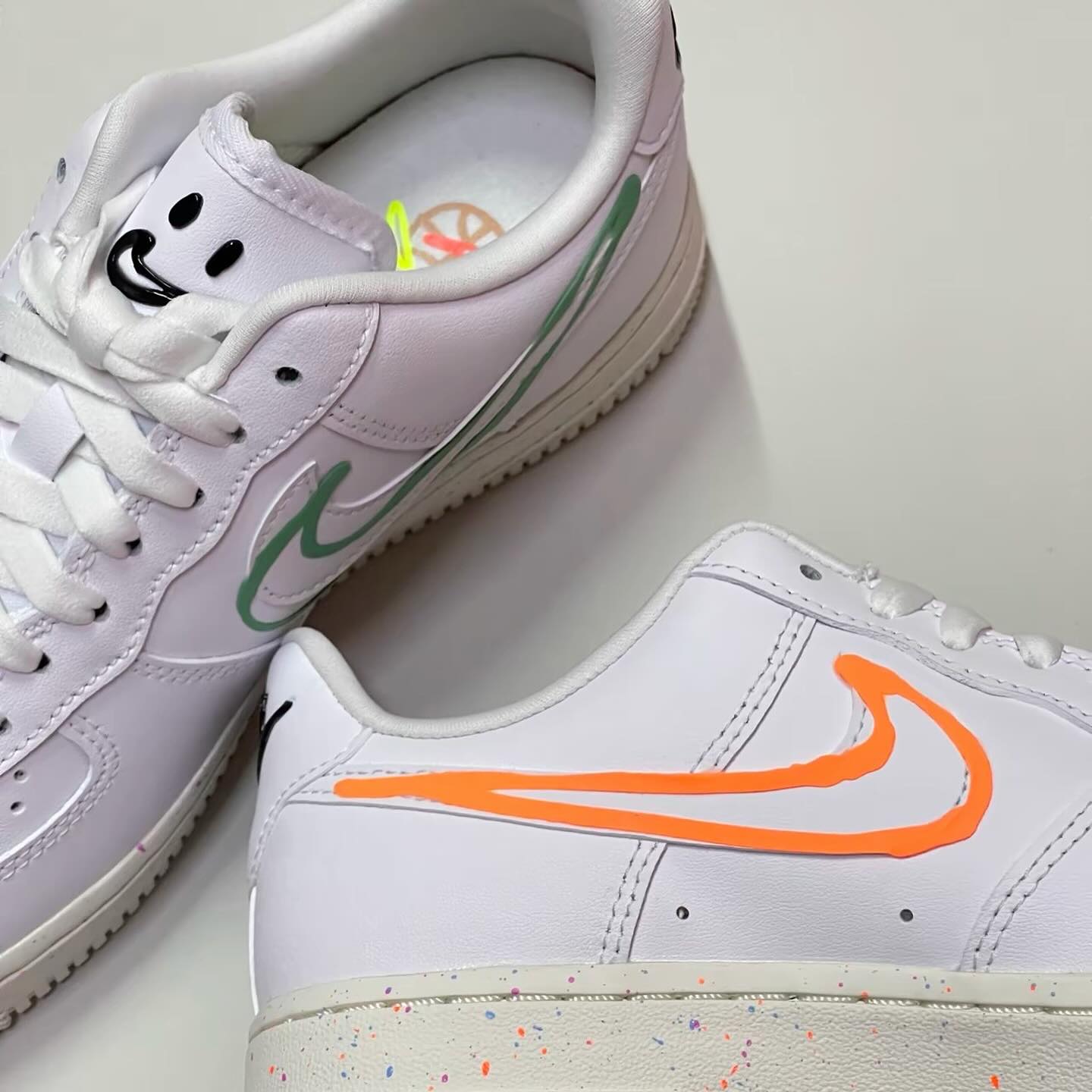 Nike Air Force 1 Neon Paint (HF5721-111)